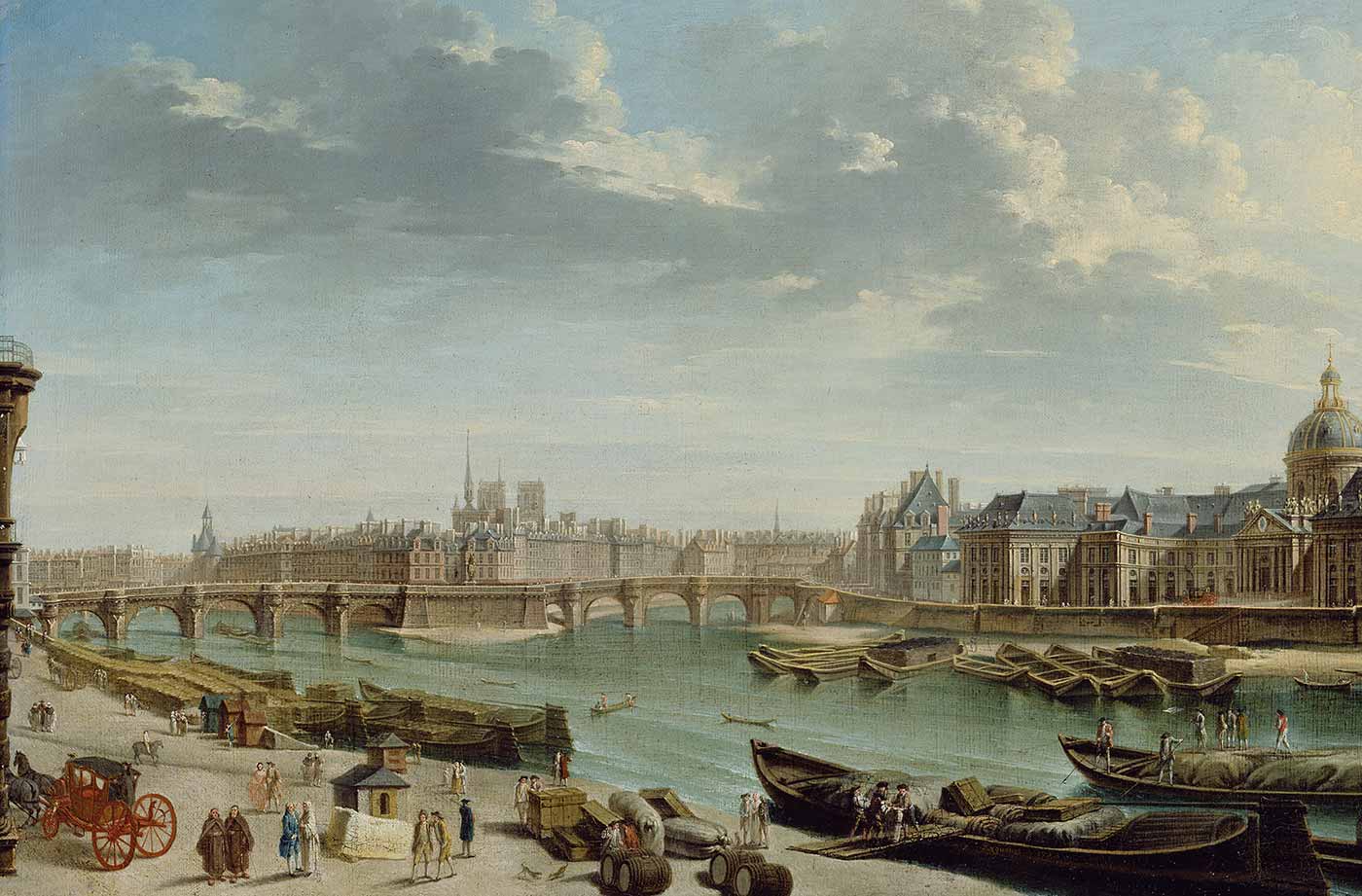 Jean-Baptiste Raguenet, A View of Paris with the Ile de la Cité, 1763