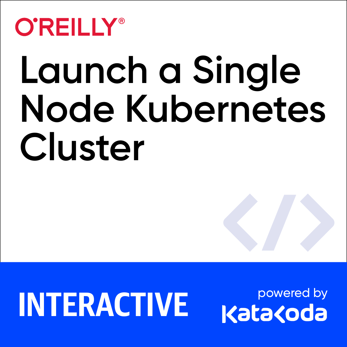 cover: Launch a Single Node Kubernetes Cluster