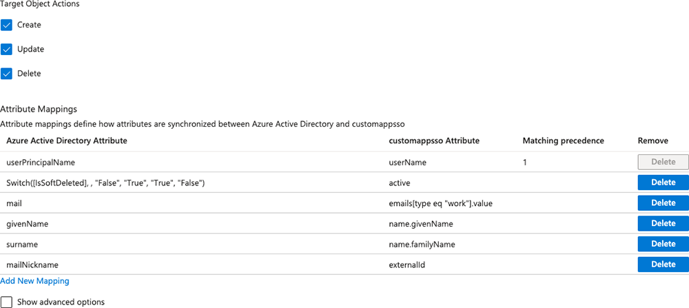 SCIM to Entra ID step 9